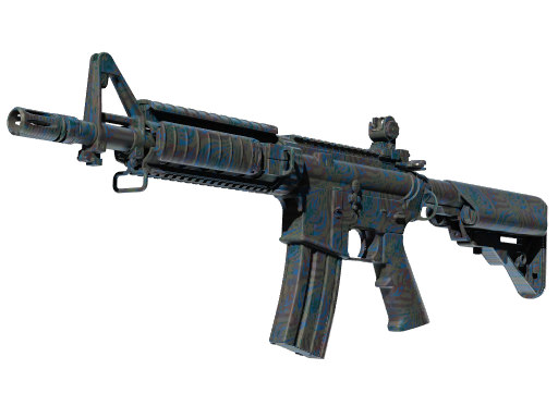 M4A4 | Dark Blossom немного поношенное для CS2