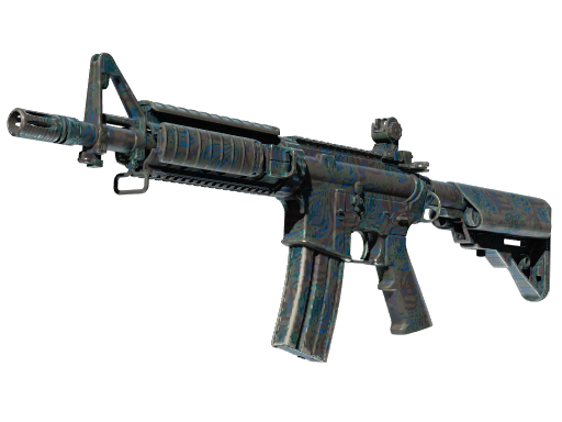 M4A4 | Dark Blossom поношенное для CS2