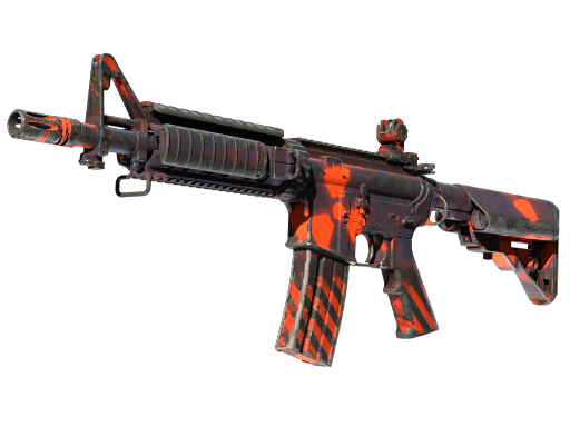 M4A4 | Radiation Hazard после полевых испытаний для CS2