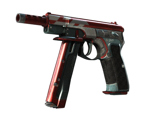 CZ75-Auto | Red Astor немного поношенное для CS2