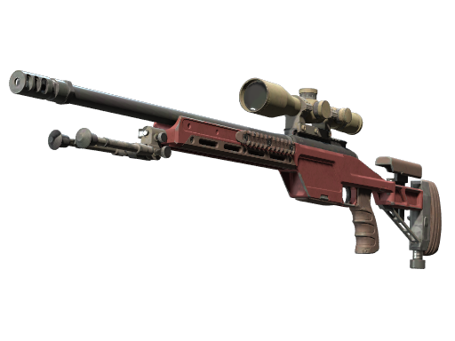SSG 08 | Red Stone поношенное для CS2