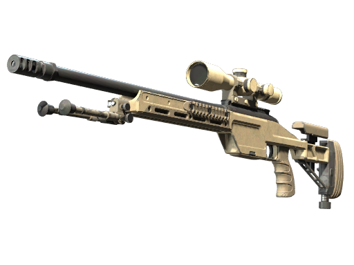SSG 08 | Sand Dune после полевых испытаний для CS2