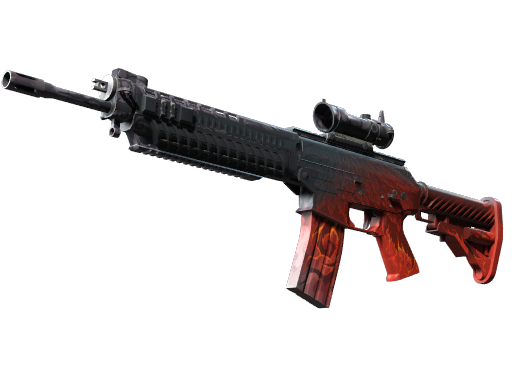 SG 553 | Darkwing после полевых испытаний для CS2
