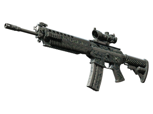 SG 553 | Barricade закаленное в боях для CS2