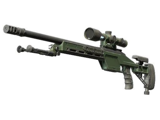 SSG 08 | Green Ceramic закаленное в боях для CS2