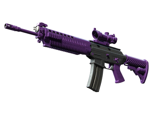 SG 553 | Ultraviolet немного поношенное для CS2