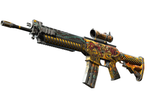 SG 553 | Colony IV поношенное для CS2