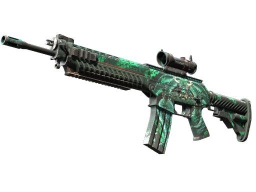 SG 553 | Dragon Tech после полевых испытаний для CS2