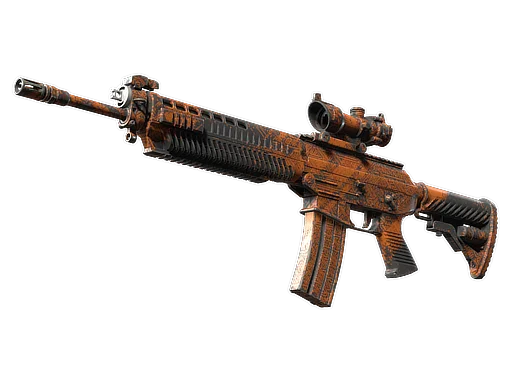 SG 553 | Basket Halftone поношенное для CS2