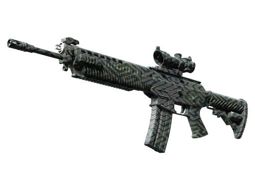 SG 553 | Barricade немного поношенное для CS2