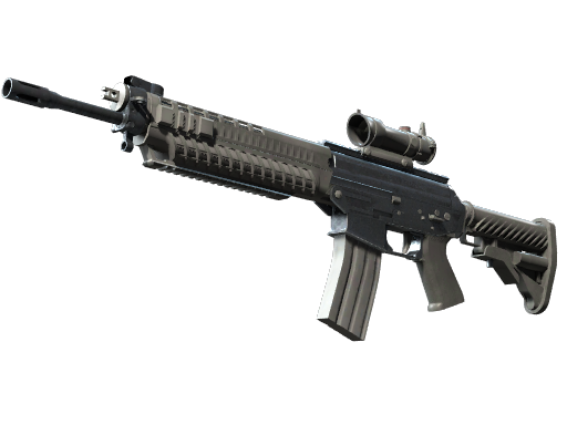 SG 553 | Damascus Steel немного поношенное для CS2