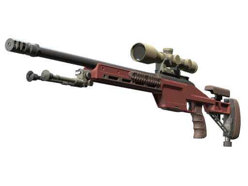 SSG 08 | Red Stone немного поношенное для CS2