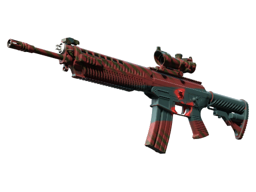 SG 553 | Fallout Warning немного поношенное для CS2