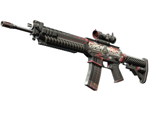 SG 553 | Cyberforce поношенное для CS2