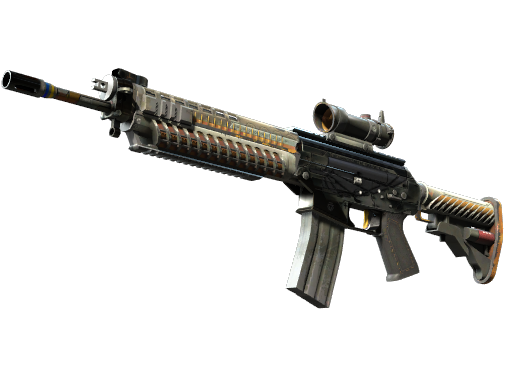 SG 553 | Aerial поношенное для CS2