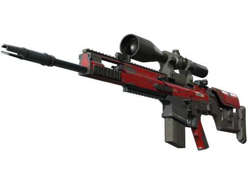 SCAR-20 | Crimson Web поношенное для CS2
