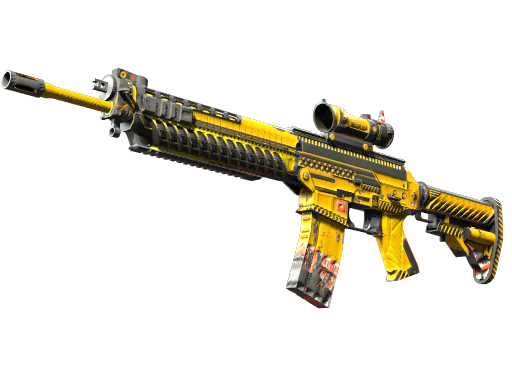 SG 553 | Hazard Pay поношенное для CS2