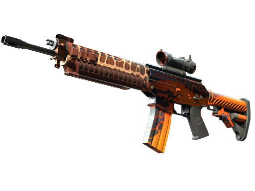 SG 553 | Tiger Moth немного поношенное для CS2