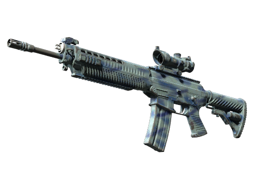 SG 553 | Wave Spray поношенное для CS2
