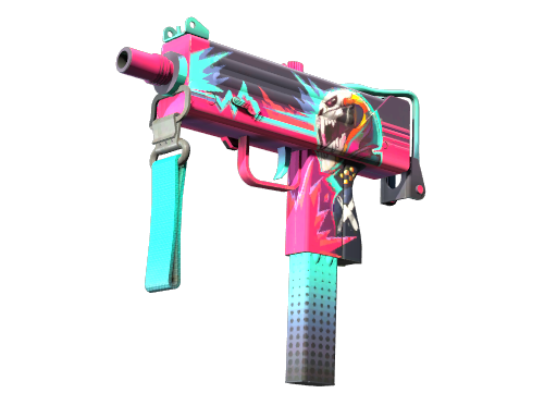 MAC-10 | Neon Rider немного поношенное для CS2