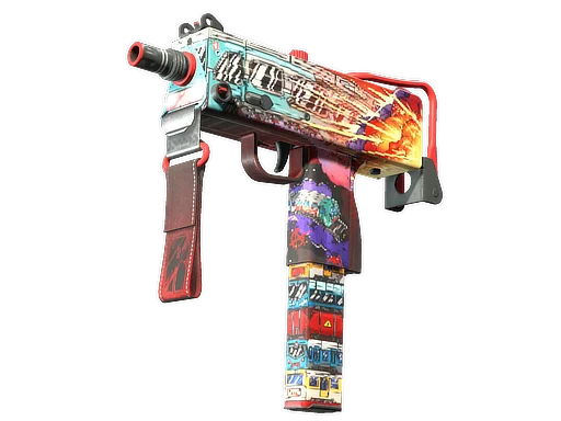 MAC-10 | Derailment немного поношенное для CS2