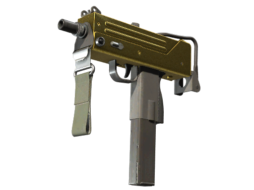 MAC-10 | Gold Brick немного поношенное для CS2