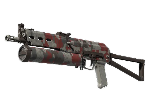 PP-Bizon | Wood Block Camo немного поношенное для CS2