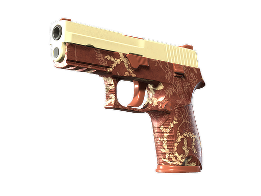 P250 | Red Tide немного поношенное для CS2