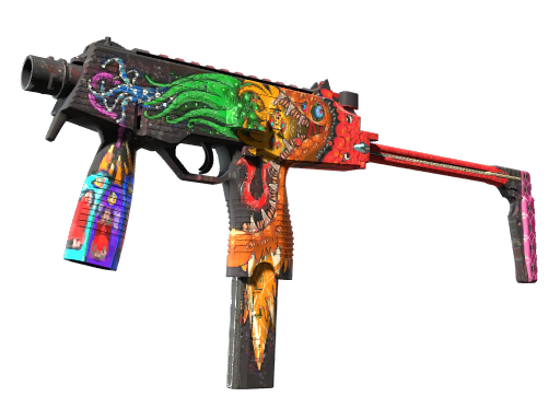 MP9 | Food Chain немного поношенное для CS2