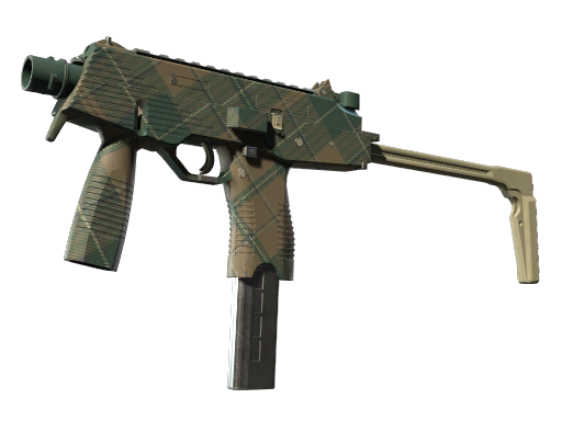 MP9 | Green Plaid немного поношенное для CS2