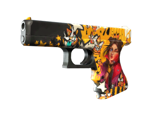 Glock-18 | Bullet Queen немного поношенное для CS2