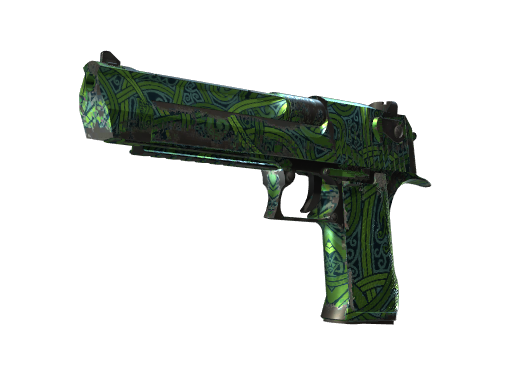 Desert Eagle | Emerald Jörmungandr поношенное для CS2