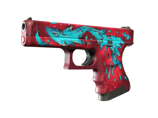 Glock-18 | Water Elemental немного поношенное для CS2
