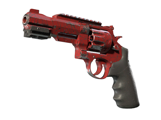 R8 Revolver | Crimson Web поношенное для CS2