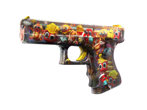 Glock-18 | Snack Attack немного поношенное для CS2