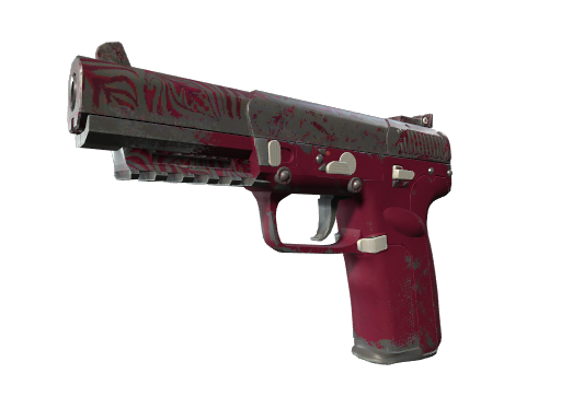 Five-SeveN | Crimson Blossom после полевых испытаний для CS2
