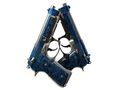 Dual Berettas | Cobalt Quartz поношенное для CS2