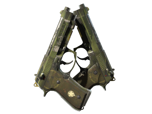 Dual Berettas | Retribution поношенное для CS2