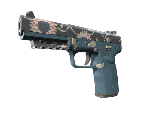 Five-SeveN | Nightshade немного поношенное для CS2