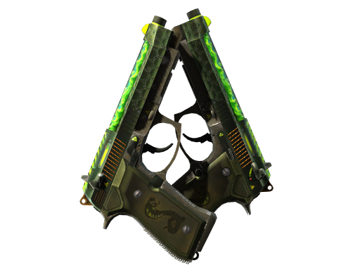 Dual Berettas | Cobra Strike поношенное для CS2