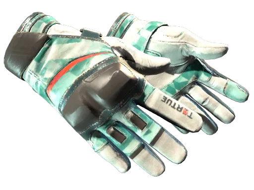Moto Gloves | Spearmint поношенное для CS2