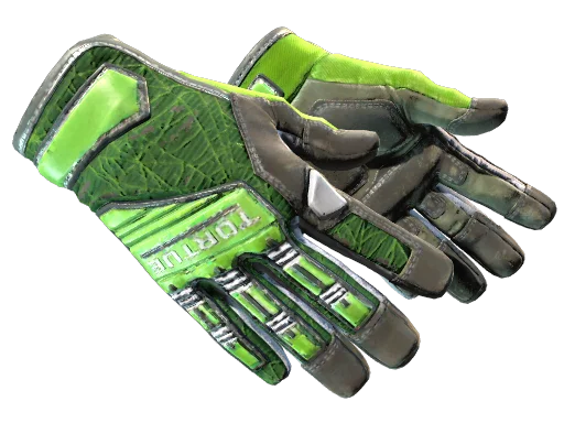 Specialist Gloves | Emerald Web поношенное для CS2
