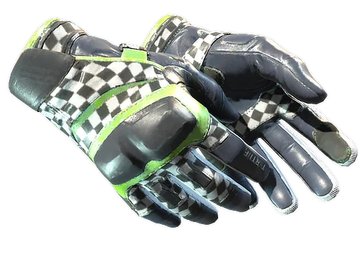 Moto Gloves | Finish Line поношенное для CS2