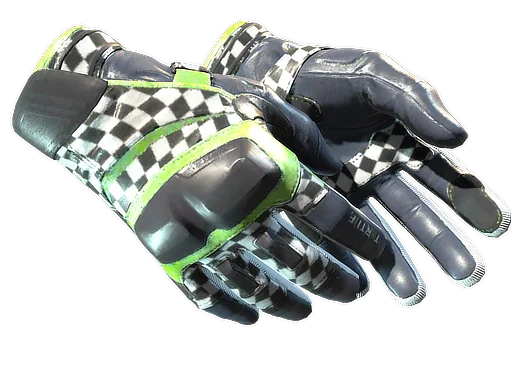 Moto Gloves | Finish Line немного поношенное для CS2