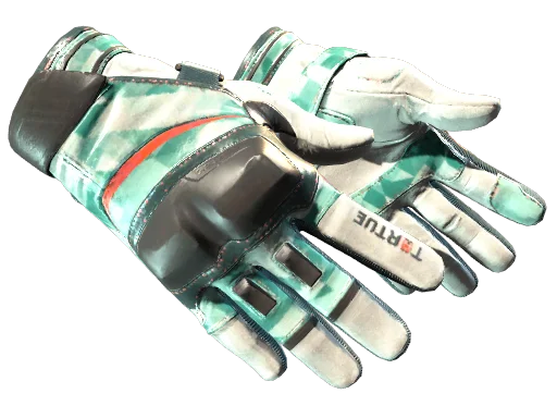 Moto Gloves | Spearmint немного поношенное для CS2