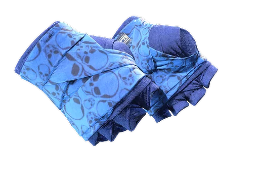 Hand Wraps | Cobalt Skulls немного поношенное для CS2