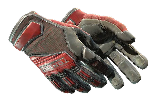 Specialist Gloves | Crimson Web поношенное для CS2