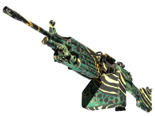 M249 | Emerald Poison Dart закаленное в боях для CS2