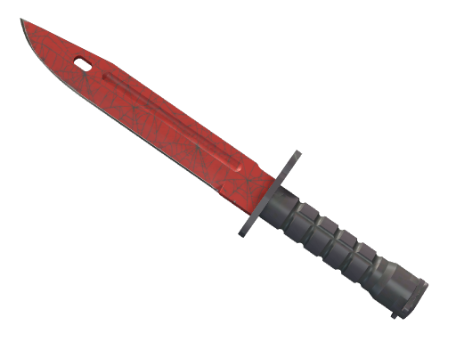 Bayonet | Crimson Web немного поношенное для CS2