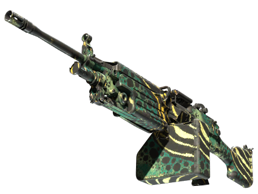 M249 | Emerald Poison Dart поношенное для CS2
